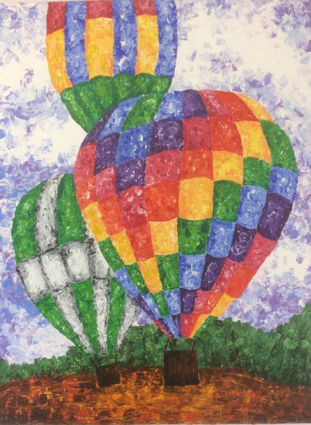 Hot Air Balloons painting