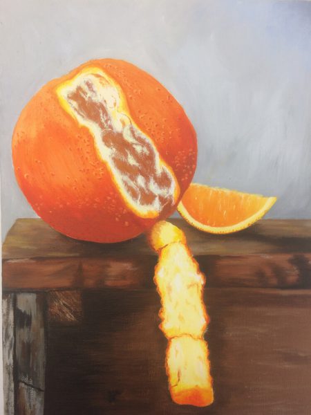Orange painting