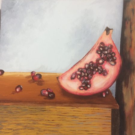 Pomegranate painting