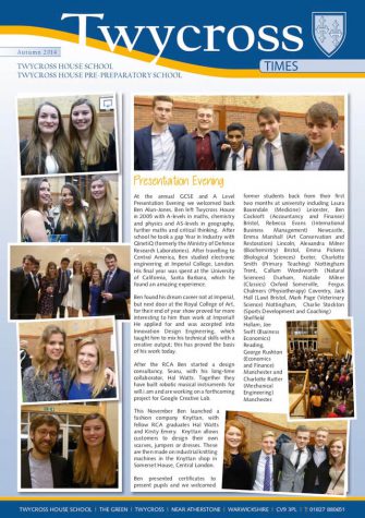 Twycross House Newsletter Autumn 2014